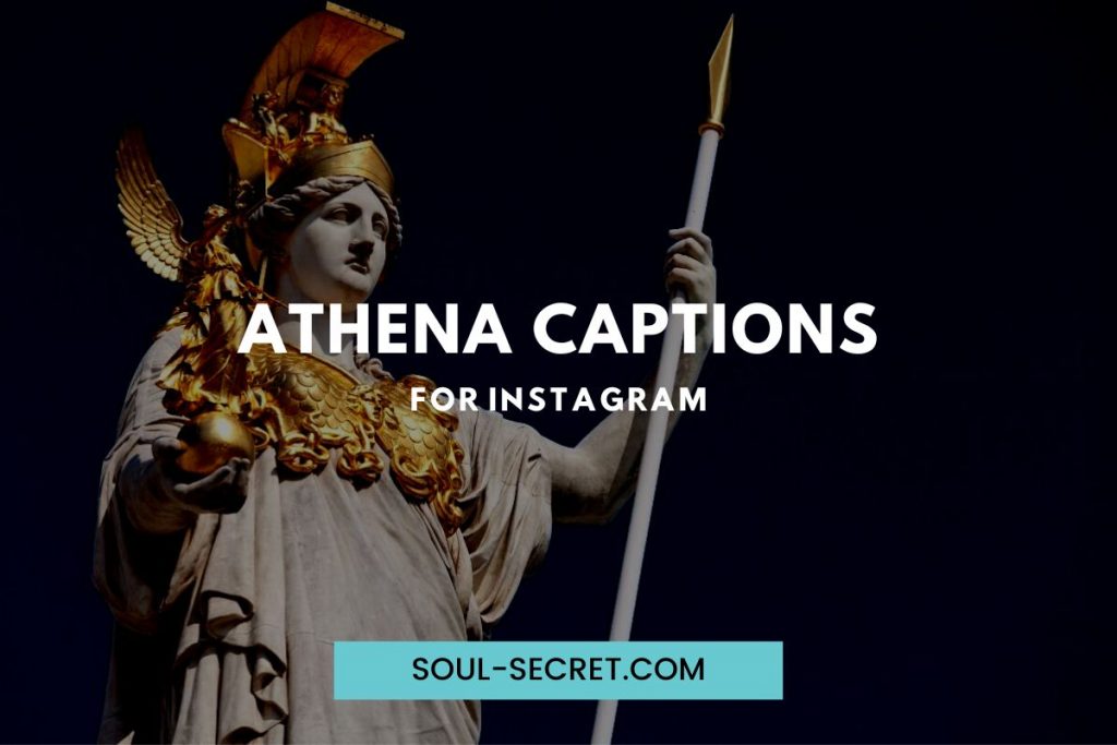 athena instagram captions